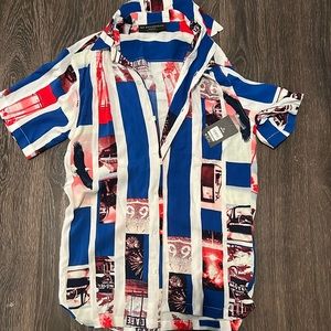 NWT men’s XS American button up